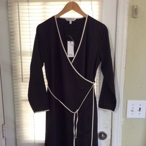 Black Wrap Dress
